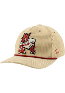 Zephyr Arkansas Razorbacks Vault Rope Theory Adjustable Hat - Brown