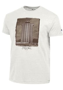 Champion Cincinnati Bearcats White Crosley Tower Short Sleeve Fashion T Shirt