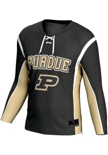 Mens Purdue Boilermakers Black ProSphere Rival Hockey Jersey