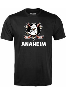 Levelwear Anaheim Ducks Black Richmond Home Turf Short Sleeve T Shirt