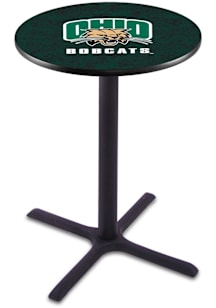 Ohio Bobcats Cross Base Pub Table