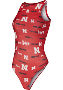 Concepts Sport Nebraska Cornhuskers Womens  Mosaic Tank Top