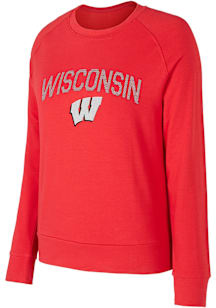 Concepts Sport Wisconsin Badgers Womens   LS Tee