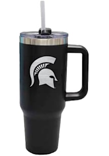 Michigan State Spartans 40oz Laser Etch Colossal Stainless Steel Tumbler - Black