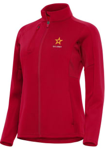 Antigua Army Womens Red Generation Light Weight Jacket