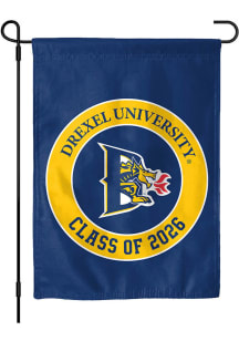Navy Blue Drexel Dragons Class of 2026 Garden Flag