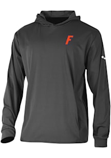 Columbia Florida Gators Mens Black Heat Seal Long Drive Long Sleeve Hoodie