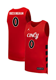 Bryson Buckingham  Nike Cincinnati Bearcats Red NIL Name And Number Jersey