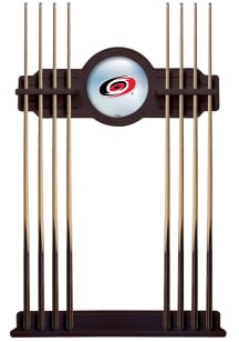 Carolina Hurricanes Solid Wood Cue Rack Pool Table