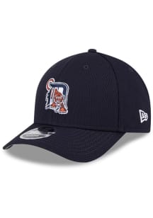 New Era Detroit Tigers 2025 Clubhouse Alt M Crown 9FORTY Adjustable Hat - Navy Blue