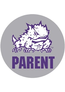 TCU Horned Frogs 3" Parent Button - Purple