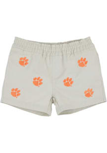 Clemson Tigers Youth Khaki Critter Sheffield Shorts