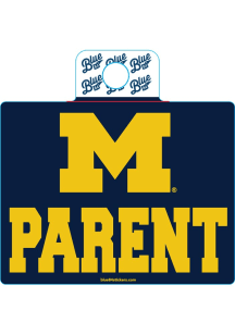 Michigan Wolverines Blue Souvenir Team Stickers