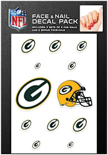 Green Bay Packers Nail Cal Stickers -