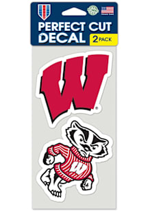 Wisconsin Badgers  Auto Decal -