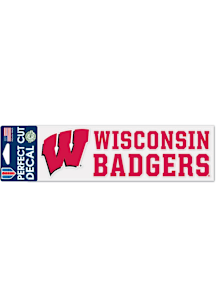 Wisconsin Badgers  Auto Decal -