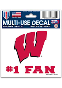 Wisconsin Badgers  Auto Decal -