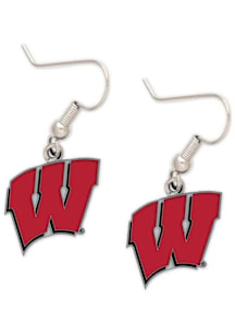 Wisconsin Badgers  Womens Earrings