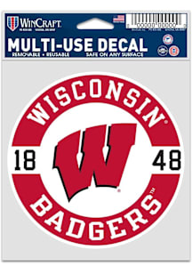 Wisconsin Badgers  Auto Decal -