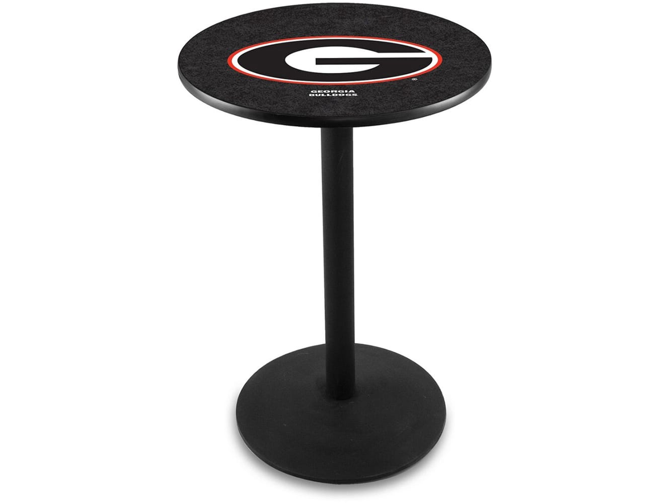 Georgia "Bulldog" Cue Rack In English Tudor Finish