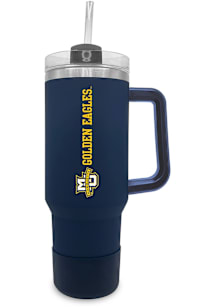Marquette Golden Eagles 40 oz Stainless Steel Tumbler - Navy Blue