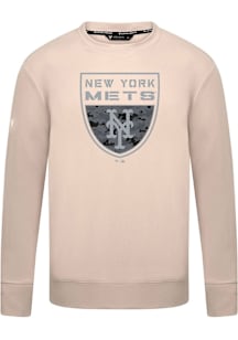 Levelwear New York Mets Tan Mandate Buckler Long Sleeve T Shirt