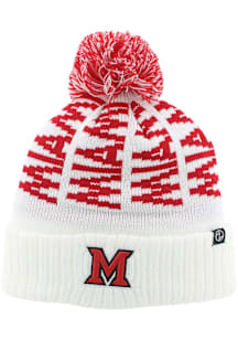 Miami RedHawks Pinnacle Nova Adjustable Hat - White
