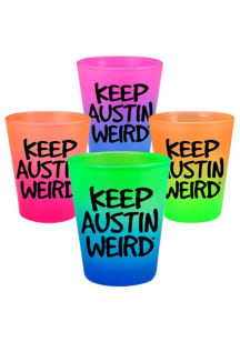 Austin Keep Austin Weird 2oz Rainbow Shot Glass