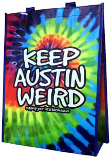 Austin Keep Austin Weird Tie Dye Reusable Bag