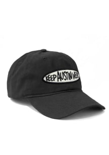 Austin Keep Austin Weird Dad Cap Adjustable Hat - Black