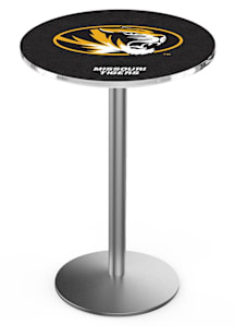Missouri Tigers Stainless Round Base Pub Table