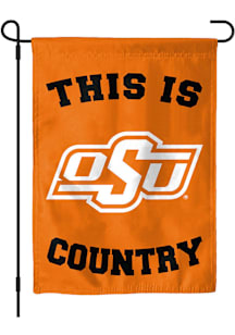 Oklahoma State Cowboys This Is Country Garden Flag - Orange