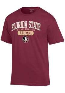 Champion Florida State Seminoles Red Pill Alumni Jersey Short Sleeve T Shirt