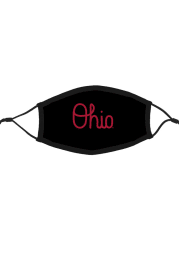 Ohio State Buckeyes Ohio Script Fan Mask