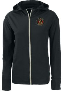 Cutter and Buck Atlanta United FC Womens Black Daybreak Light Weight Jacket