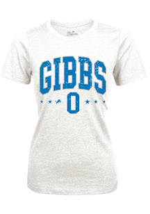 Jahmyr Gibbs Detroit Lions Womens White Triblend Player T-Shirt