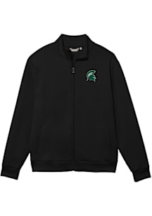 Mens Black Michigan State Spartans Monterey Long Sleeve Full Zip Jacket