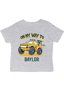 Vive La Fete Baylor Bears Infant On My Way Short Sleeve T-Shirt Grey