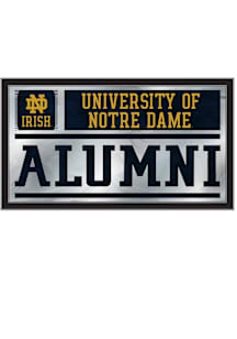 Notre Dame Fighting Irish Alumni Hanging Back Bar Mirror