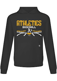 Levelwear Oakland Athletics Mens Black Relay Arcade Hood