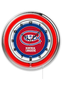 Montreal Canadiens 19in Neon Wall Clock