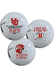 Utah Utes Funny team logo Golf Balls