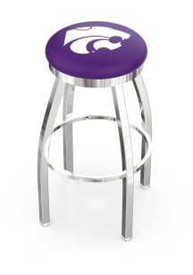 K-State Wildcats Chrome Pub Stool