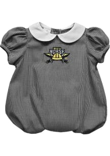 Vive La Fete Northern Kentucky Norse Baby Black Gingham Collar Short Sleeve One Piece
