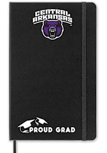Central Arkansas Bears Proud Grad team logo Notebook and Folder - Black