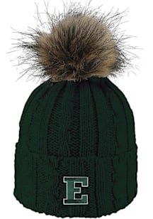 LogoFit Eastern Michigan Eagles Kelly Green Alps Pom Womens Knit Hat