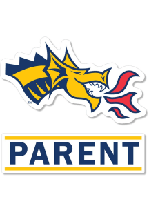 Navy Blue Drexel Dragons 3 Inch Parent Decal