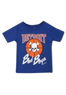 Detroit Pistons Youth Blue Bad Boys Short Sleeve T-Shirt