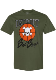 Olive Detroit Bad Boys The Original Basic Short Sleeve T Shirt