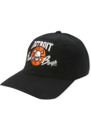 Detroit Bad Boys Slouch Adjustable Hat - Black
